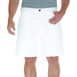 Dickies Men's Painter's Shorts 30 in. White